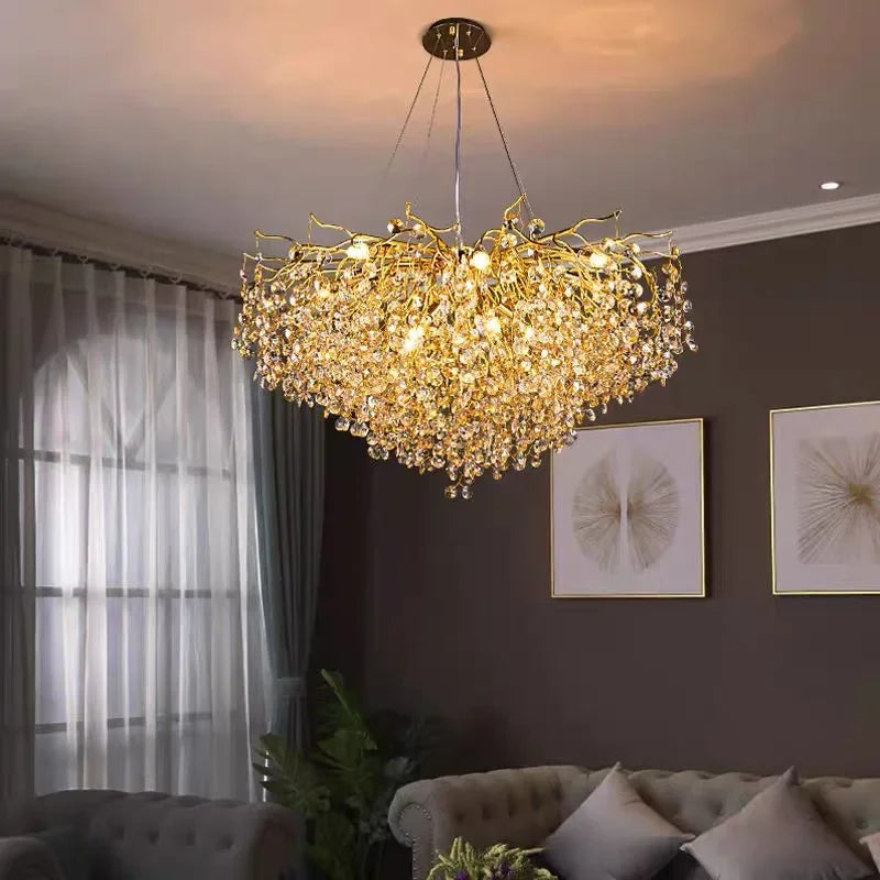 Luxury Crystal Pendant Chandelier