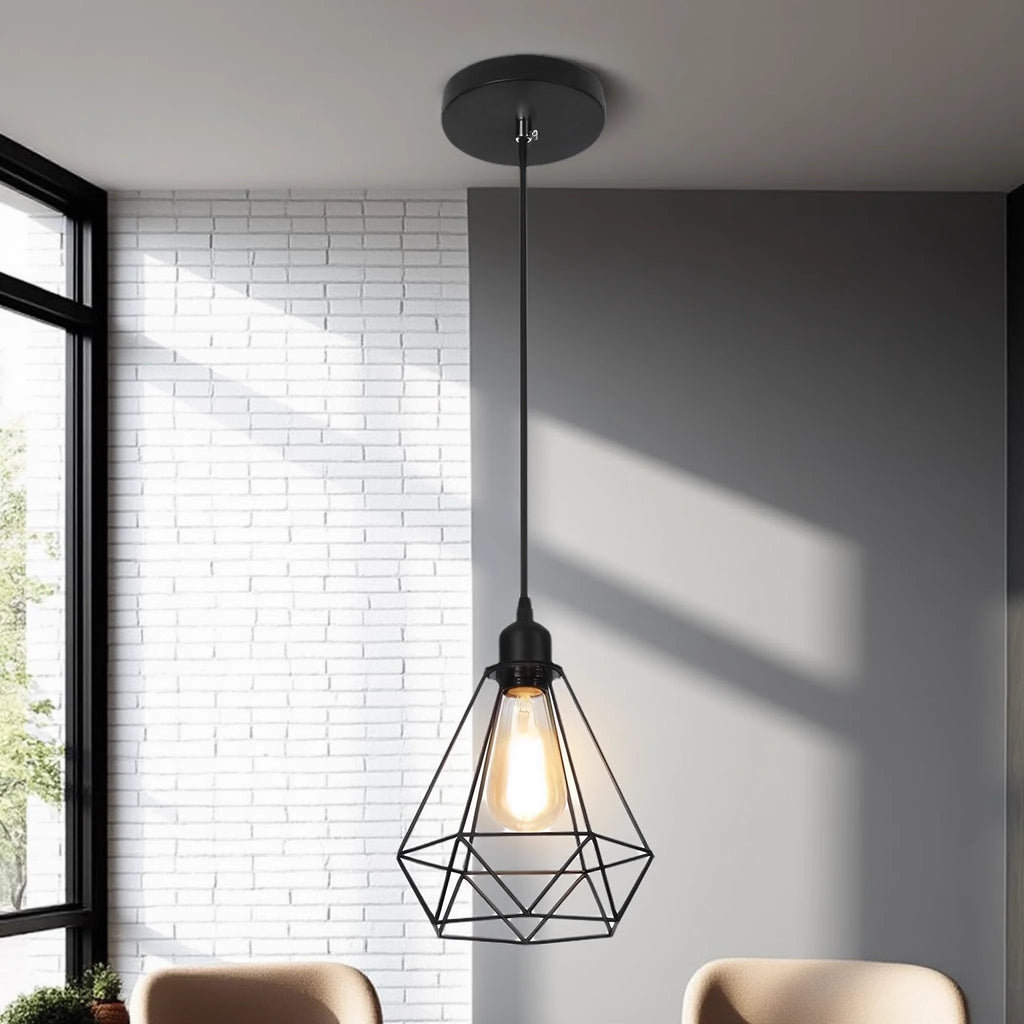 Industrial Adjustable LED Pendant Light
