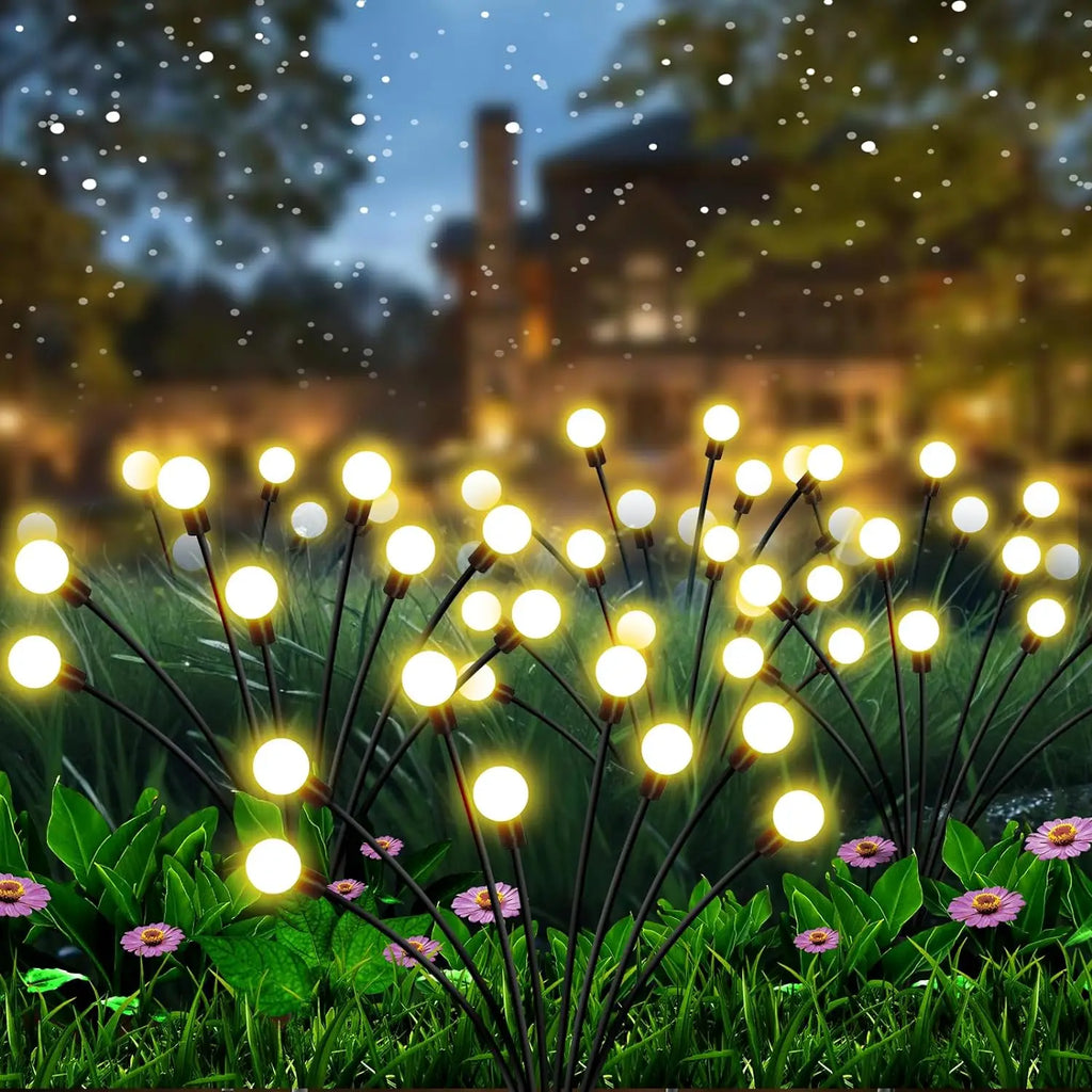 Solar LED Firefly Garden Lights