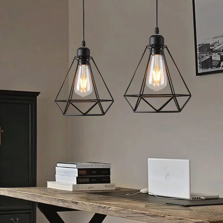 Industrial Adjustable LED Pendant Light