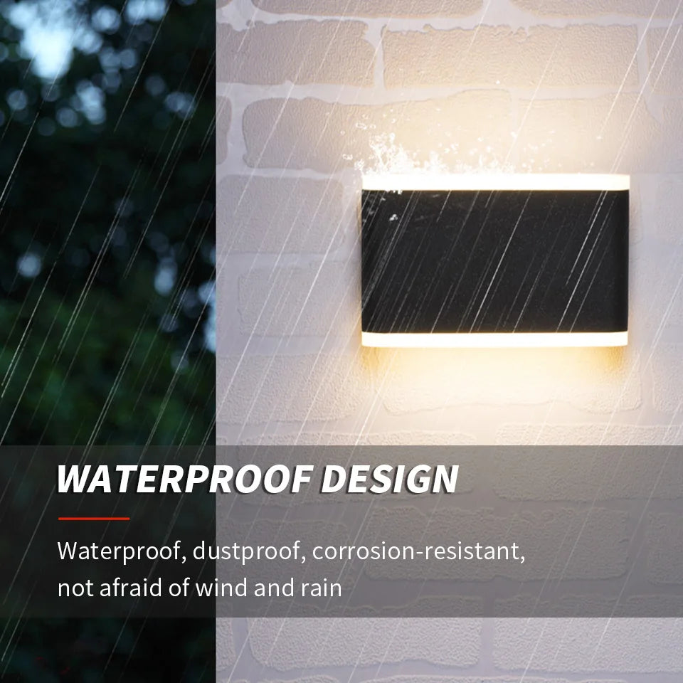 IP66 Waterproof LED Outdoor Wall Sconce