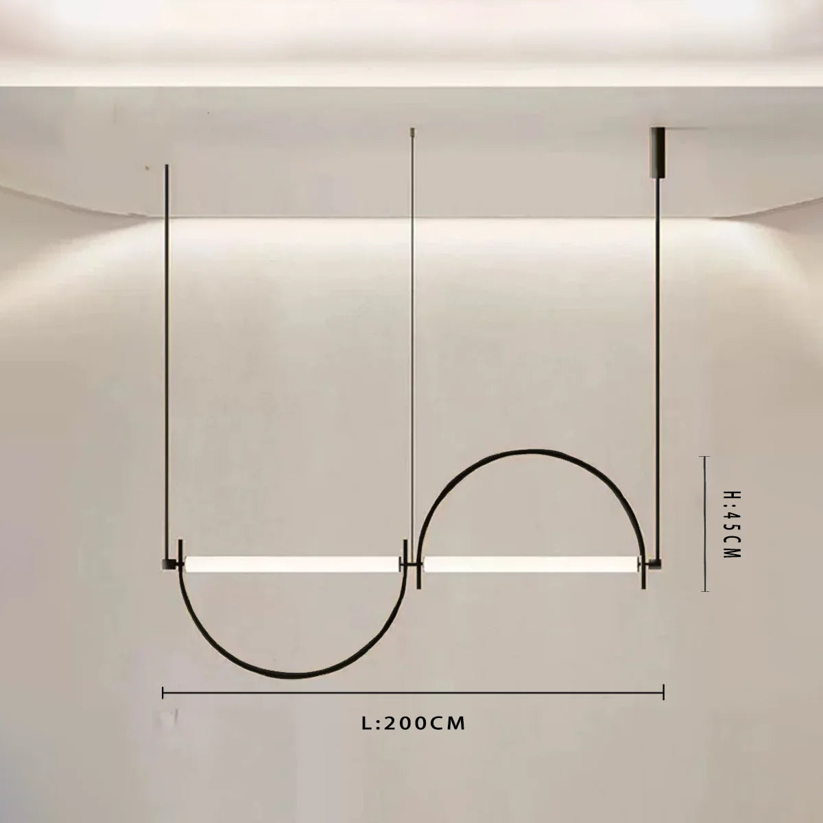 Minimalist Designing LED Pendant Chandelier