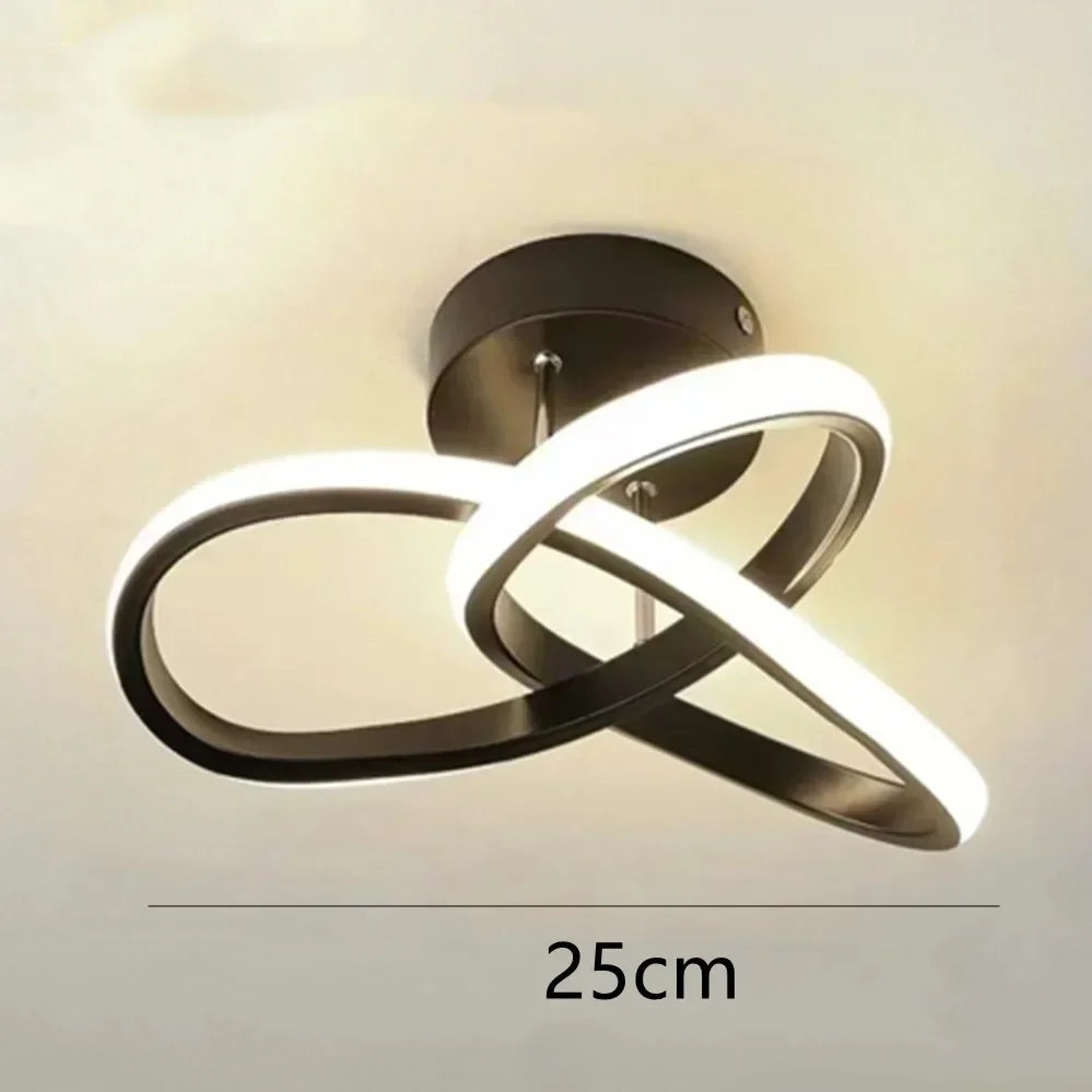 Modern LED Surface Mounted Ceiling Light – 3 Color Dimming