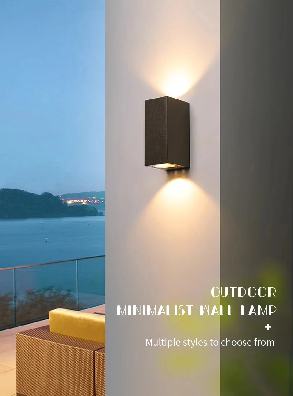 IP66 Waterproof LED Outdoor Wall Sconce