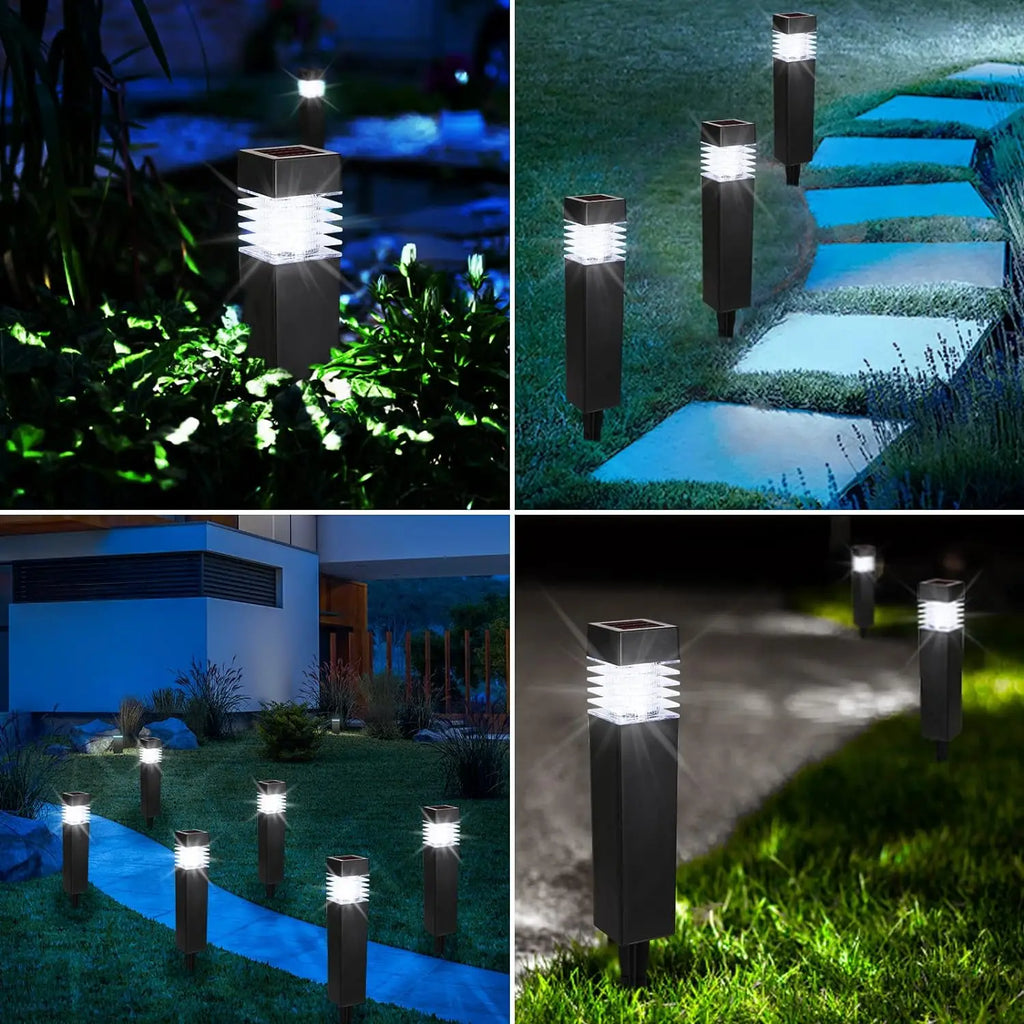 Solar LED Pathway & Landscape Lights – IP65 Waterproof