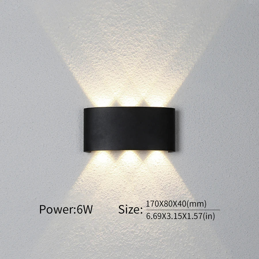 Minimalist IP66 LED Wall Light
