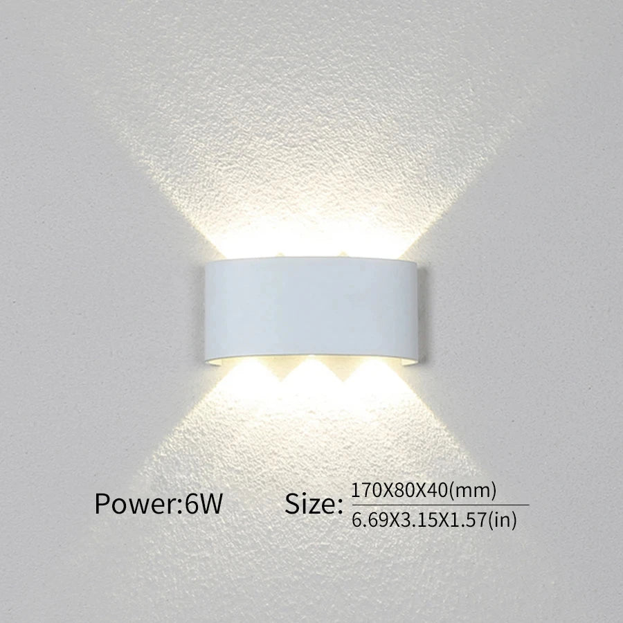 Minimalist IP66 LED Wall Light
