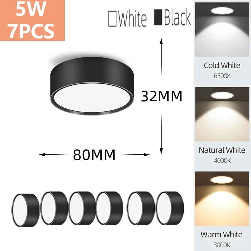 Surface Mounted LED Downlight Spotlight