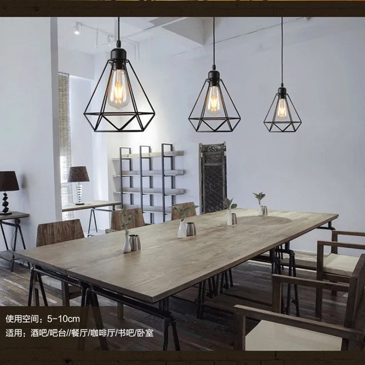 Industrial Adjustable LED Pendant Light