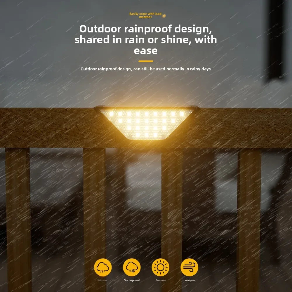 Solar LED Outdoor Stair & Step Light