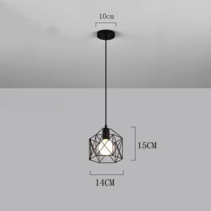 Industrial Adjustable LED Pendant Light
