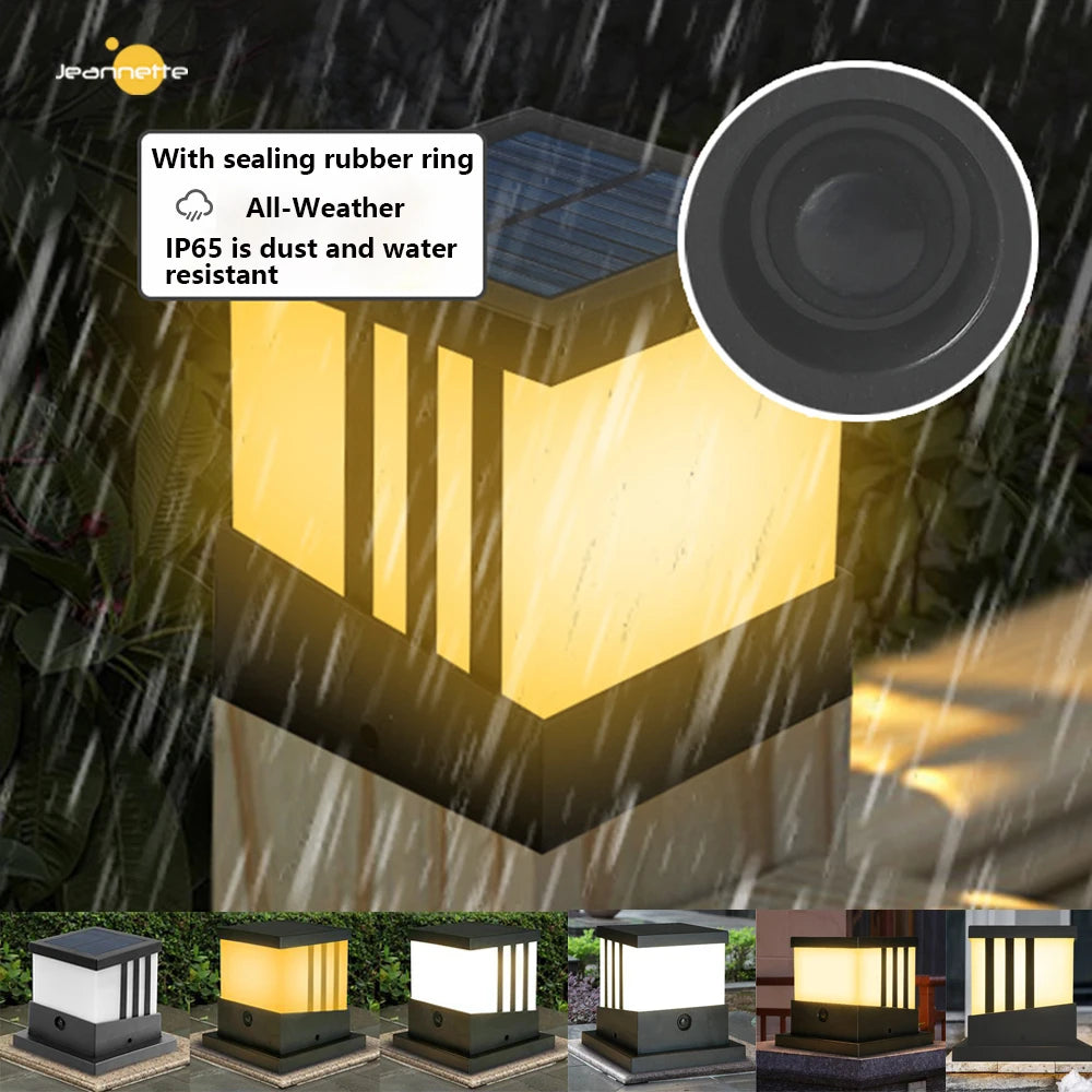 Solar LED Outdoor Post & Fence Light