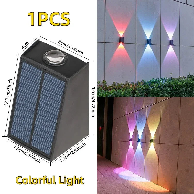 Solar LED Outdoor Wall Light