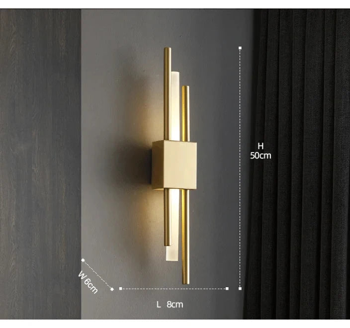 Modern Minimalist LED Strip Wall Sconce