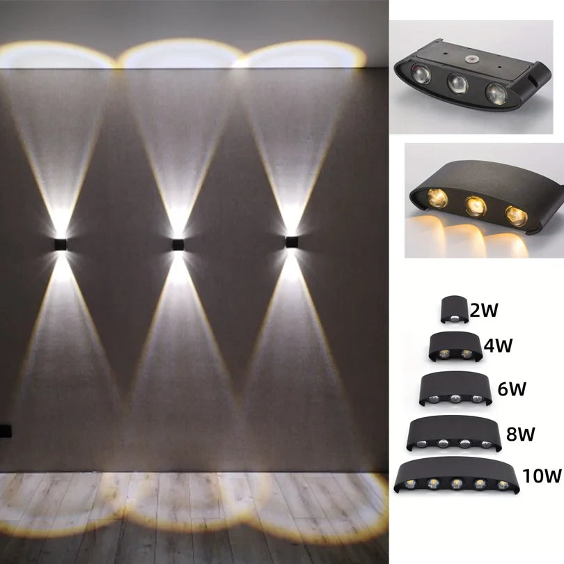 Minimalist IP66 LED Wall Light