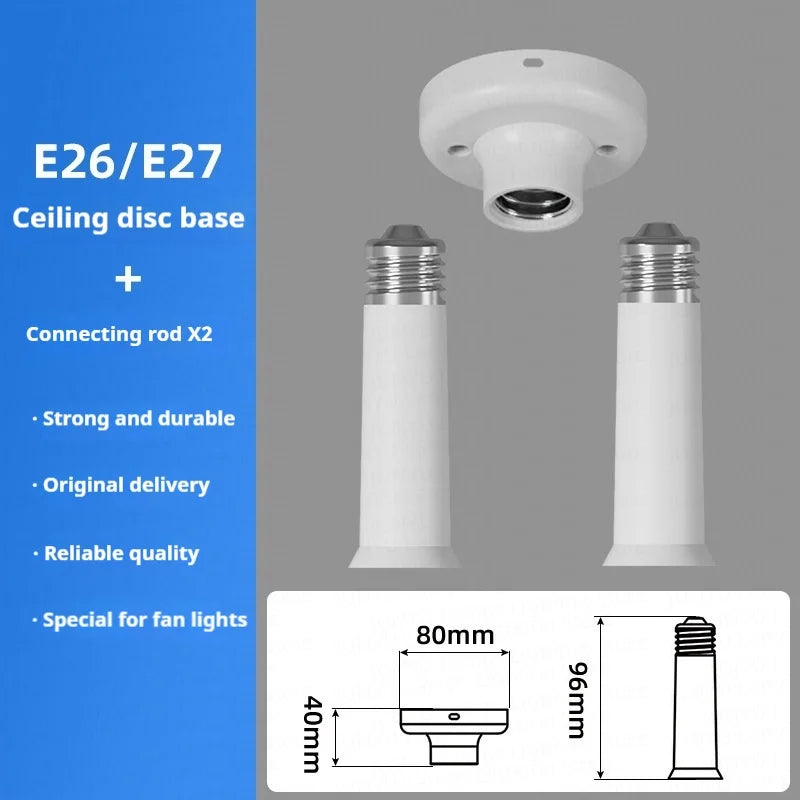 Low Profile RGB Ceiling Fan with Light & Remote Control