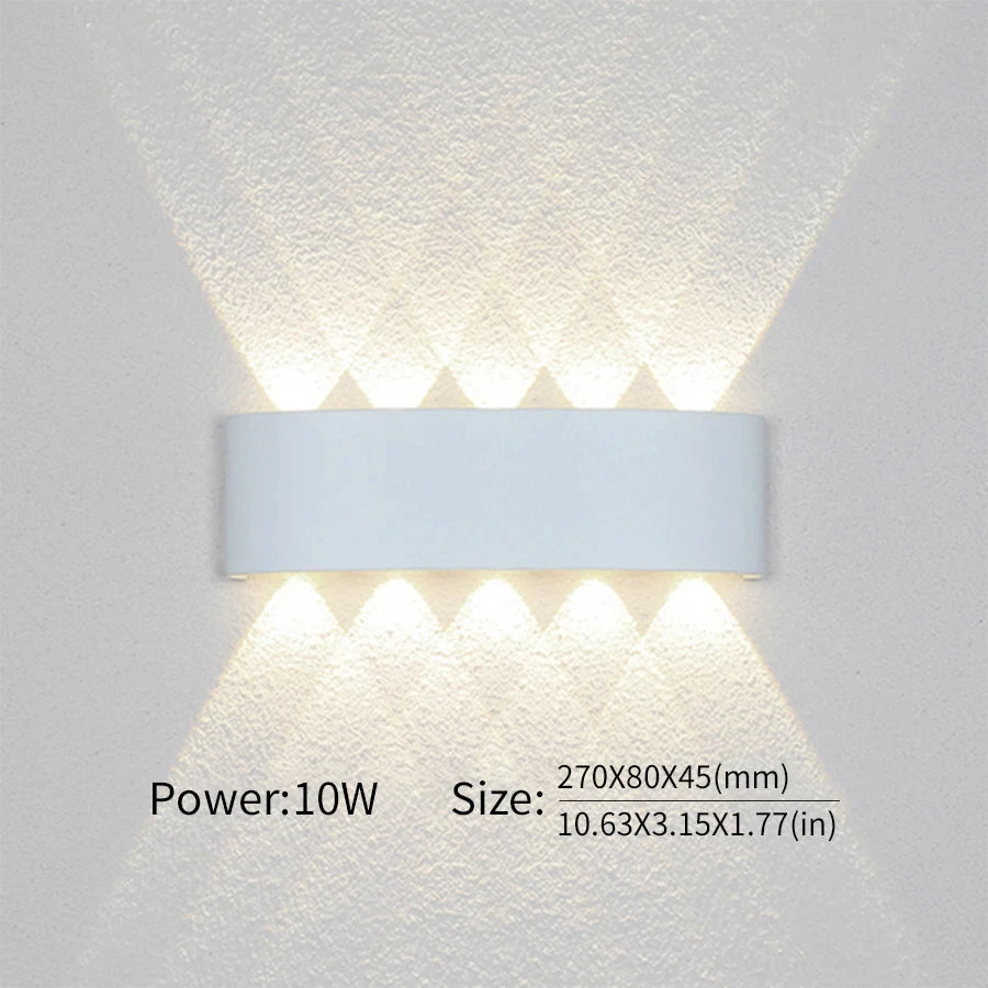 Minimalist IP66 LED Wall Light