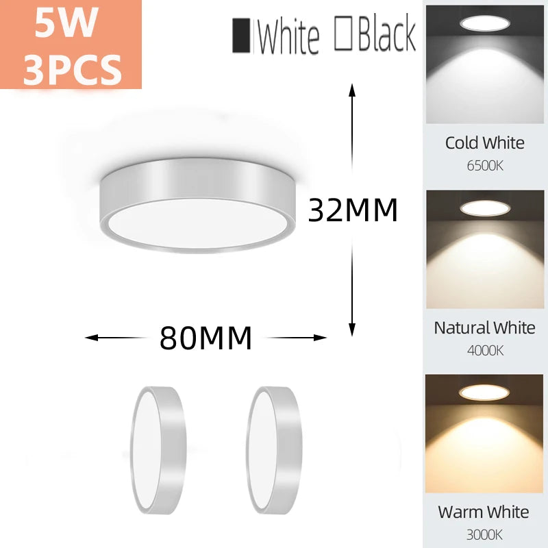Surface Mounted LED Downlight Spotlight
