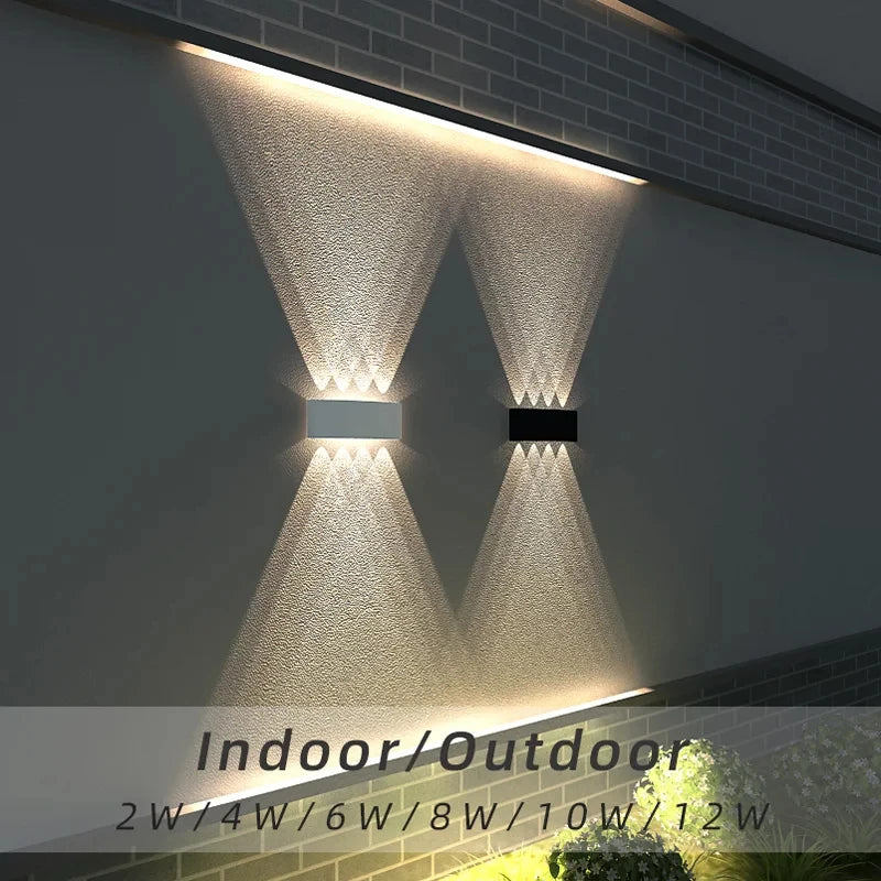 Minimalist IP66 LED Wall Light