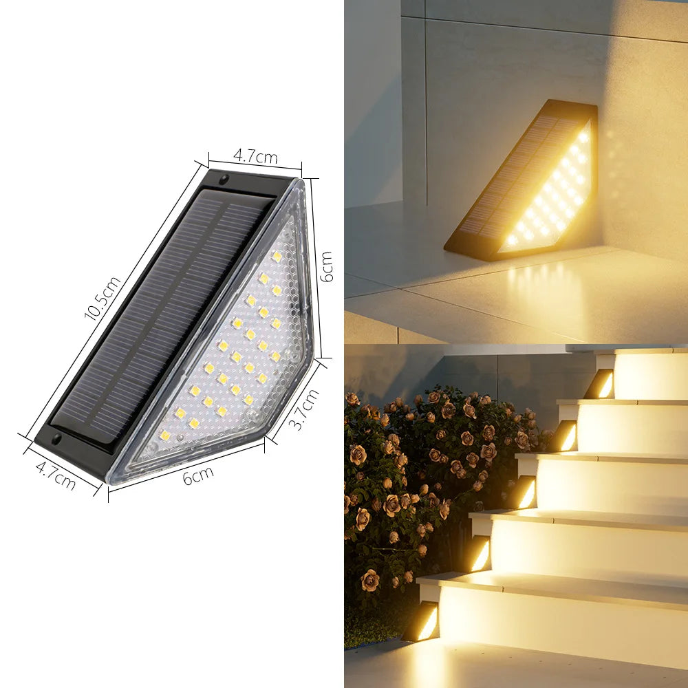 Solar LED Outdoor Stair & Step Light