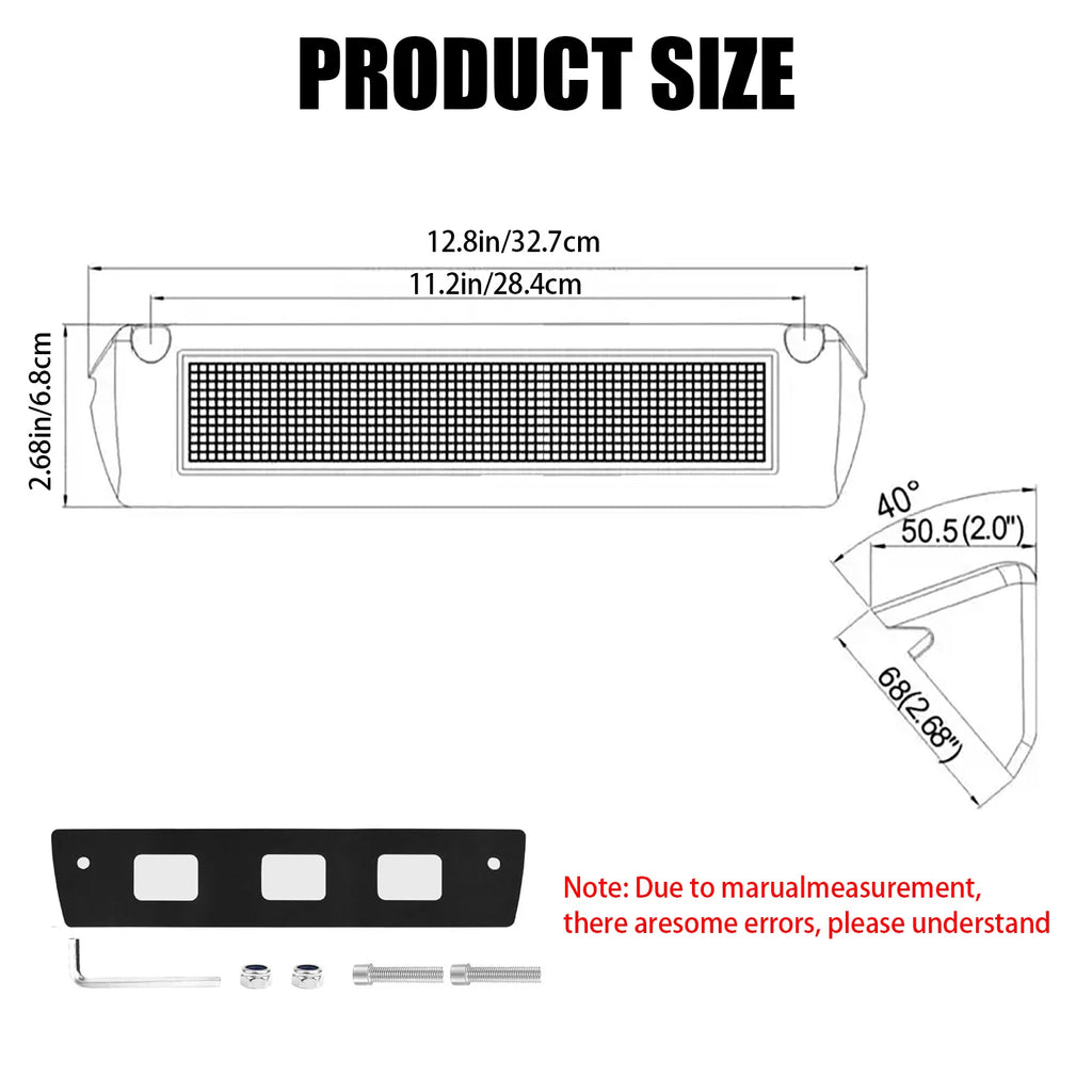 Amber & White LED RV Porch Light