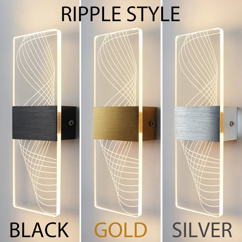 Nordic Acrylic LED Wall Sconce