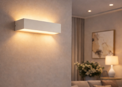 Aluminum LED Outdoor Porch Wall Sconce – IP65 Waterproof