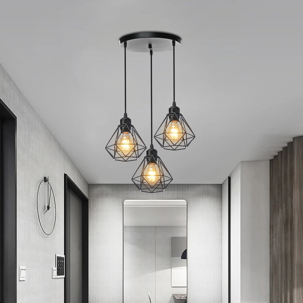 Industrial Adjustable LED Pendant Light