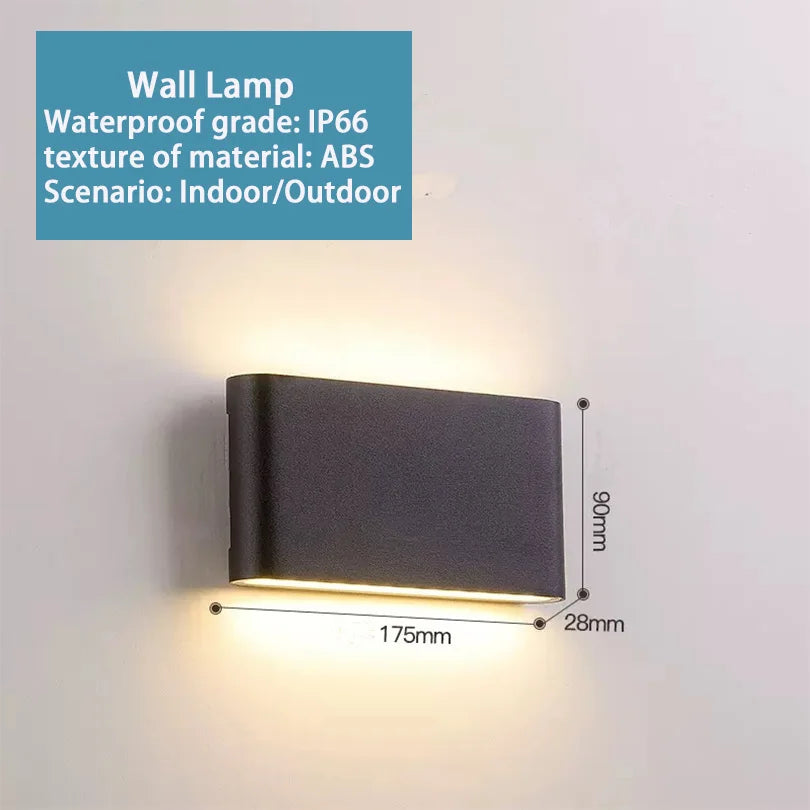 IP66 Waterproof LED Outdoor Wall Sconce