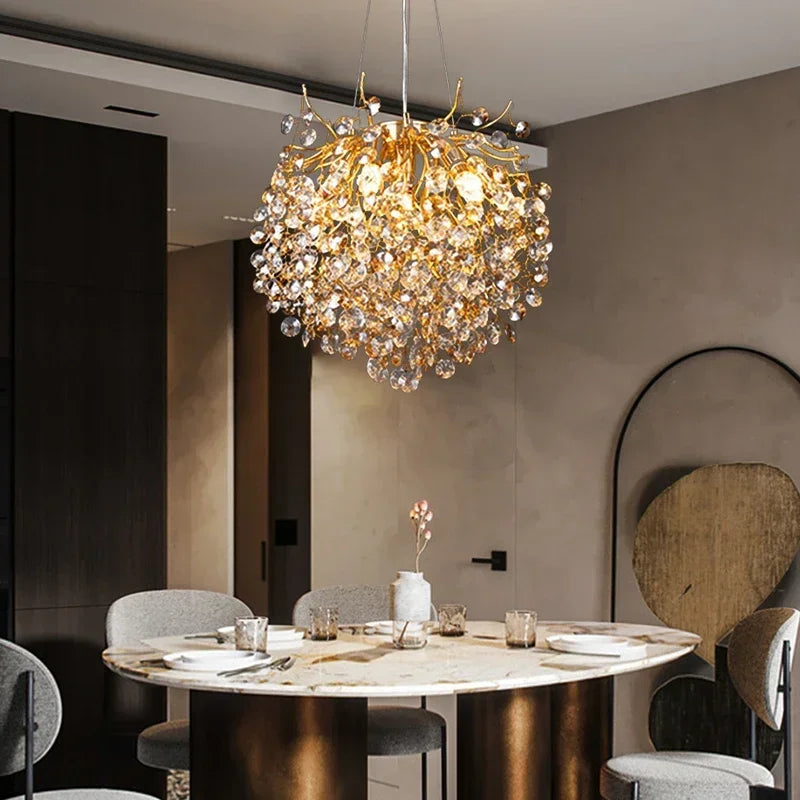 Luxury Crystal Pendant Chandelier