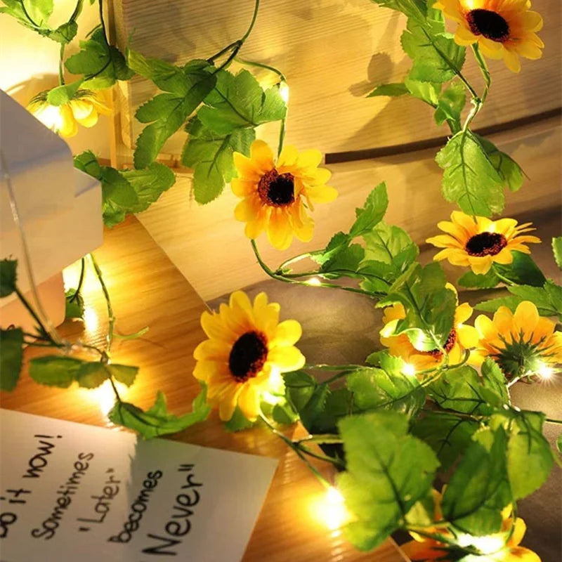 Maple Leaf LED String Lights