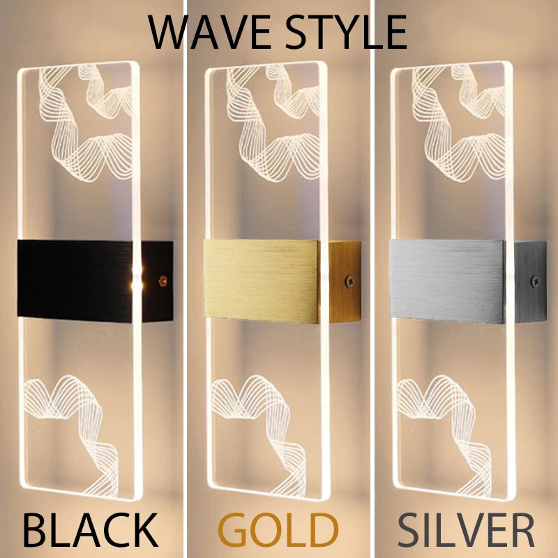 Nordic Acrylic LED Wall Sconce