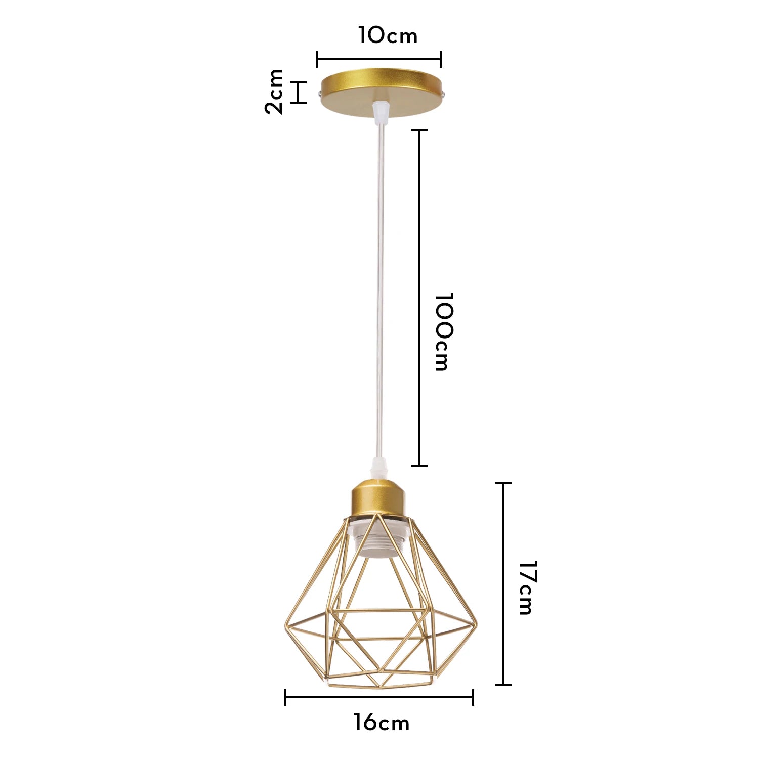 Industrial Adjustable LED Pendant Light