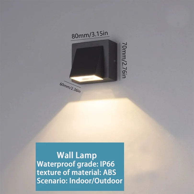 IP66 Waterproof LED Outdoor Wall Sconce