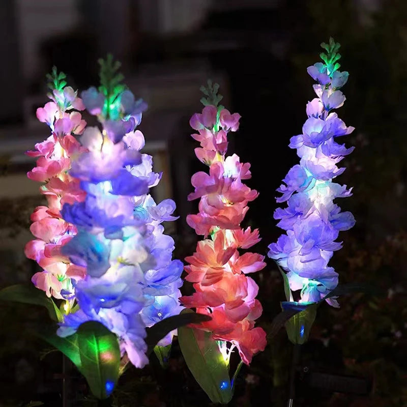Solar LED Flower Garden Lights