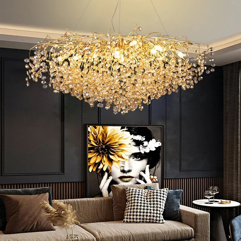 Luxury Crystal Pendant Chandelier