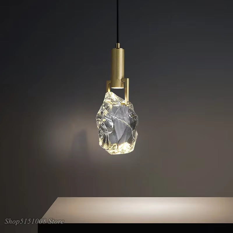 Modern LED Pendant Chandelier – Staircase Hanging Light for Living Room